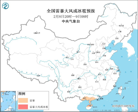 春雷一声响！南方大范围降水来袭 春节前多地将现今年初雷2