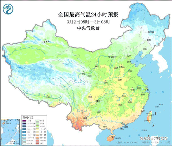 我国三分之二国土气温将坐“过山车” 冬春两季“随机播放”1