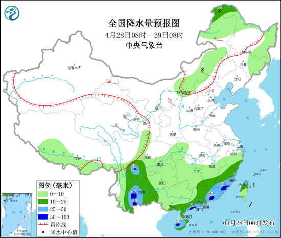 广东福建等地有暴雨 中东部明起大升温1
