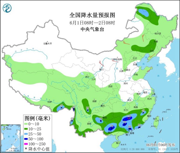 北方多地雷雨“出没”南方明起再迎新一轮较强降雨1