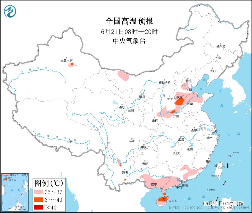 广东福建广西等地有较强降雨 高温范围缩减3