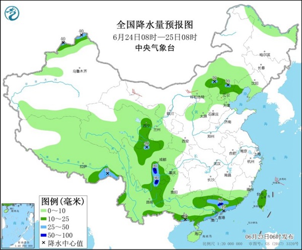 华南强降雨持续“发力” 华北东北雷阵雨勤“打卡”2