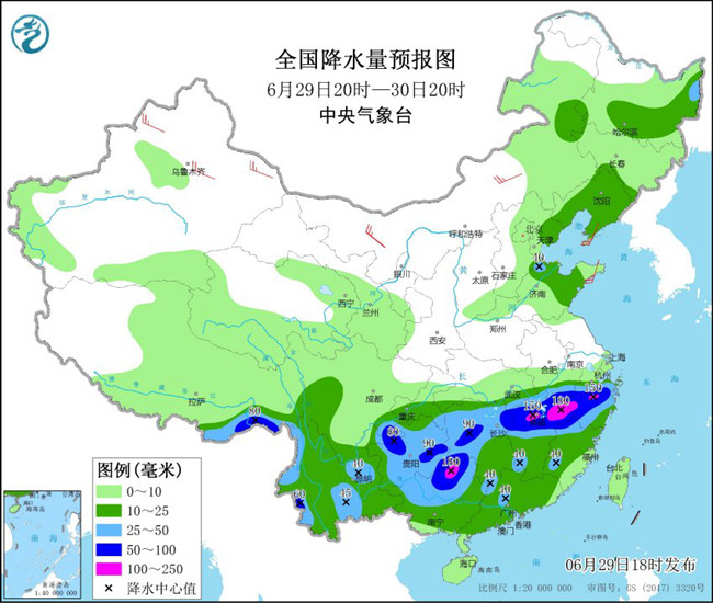 南方7省区将现大暴雨局地特大暴雨！强降雨至少还要下3天！1