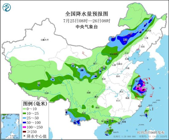 “烟花”将于今天登陆浙江至江苏沿海 华东沿海风大雨急2