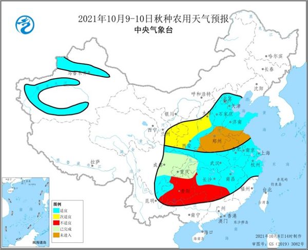 10月10日后秋收区天气转好 各地抓紧时机抢收保种4