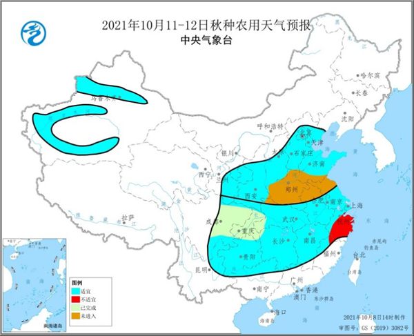 10月10日后秋收区天气转好 各地抓紧时机抢收保种5