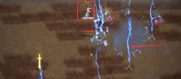 鬼谷八荒怎么躲天雷