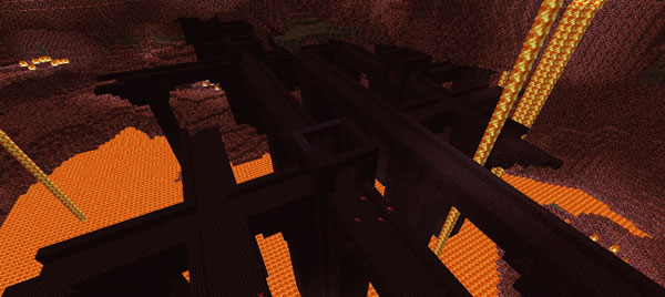 我的世界地狱城堡怎么找指令